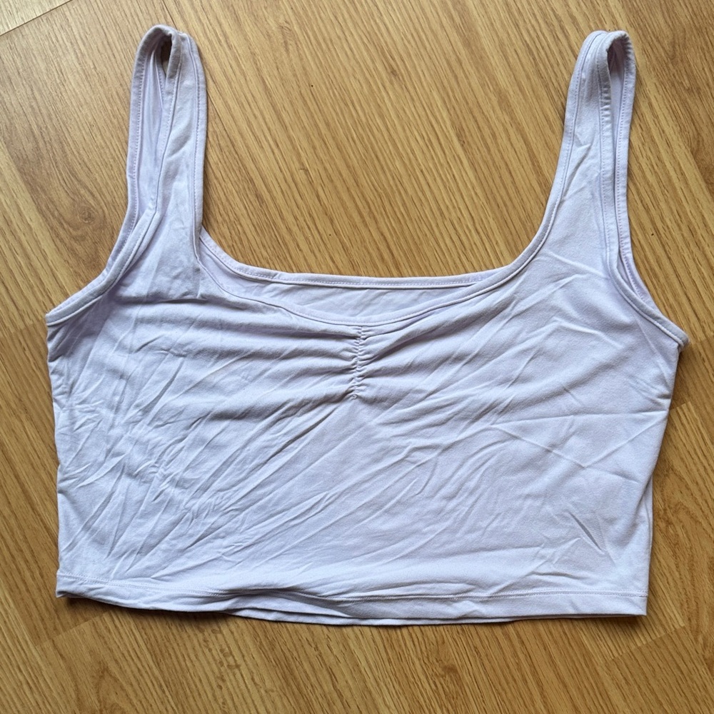 Alphalete Lavender Cropped Tank